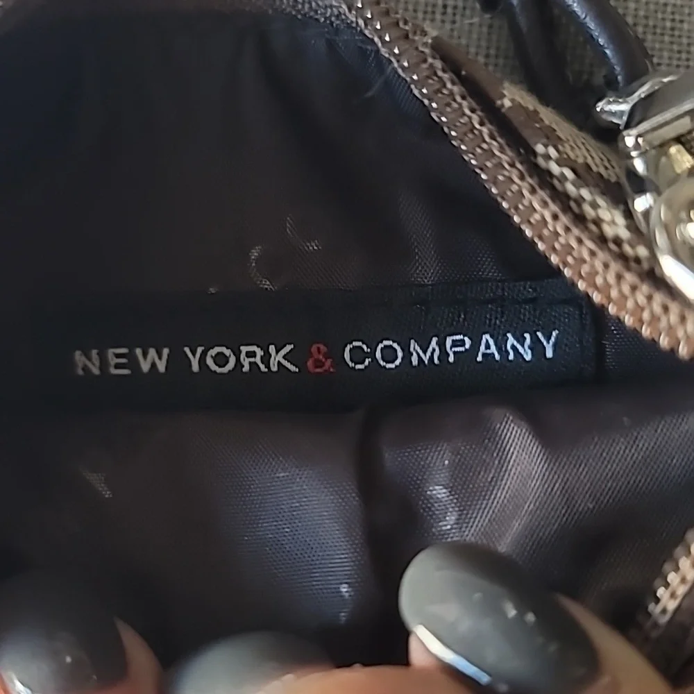 New York & Company Brown Wristlet